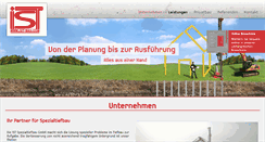 Desktop Screenshot of ist-bau.com
